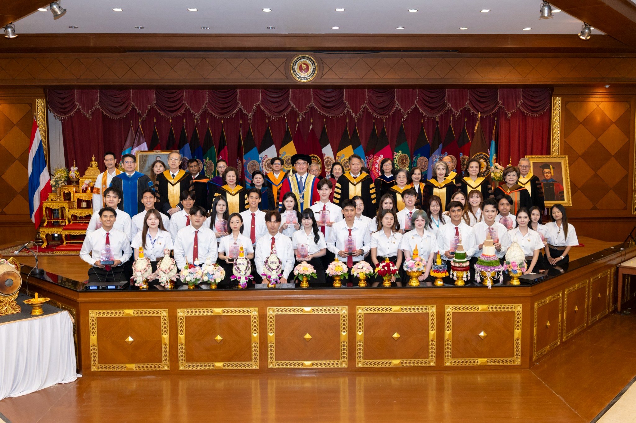 บรรยากาศ พิธีไหว้ครู มหาวิทยาลัยสยาม ประจำปีการศึกษา 2569